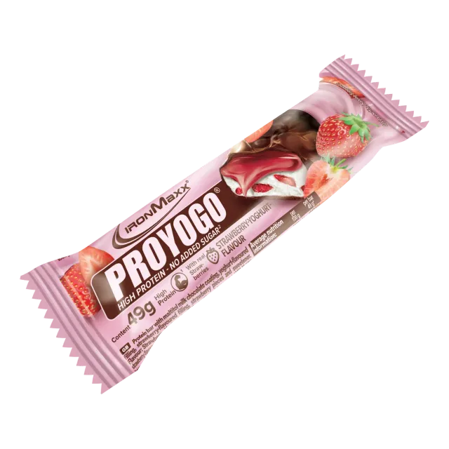 Iron Maxx Proyogo Proteinriegel 49 g Strawberry Yoghurt