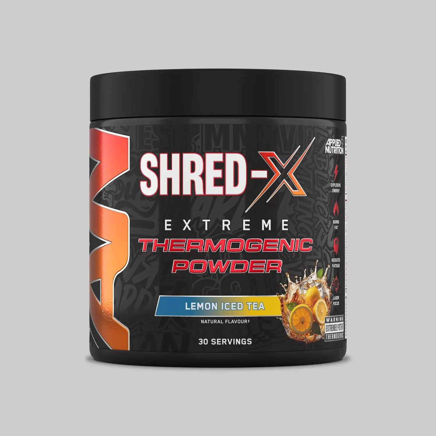 Shred-X Thermogenes Pulver 300g mit Koffein L-Carnitin