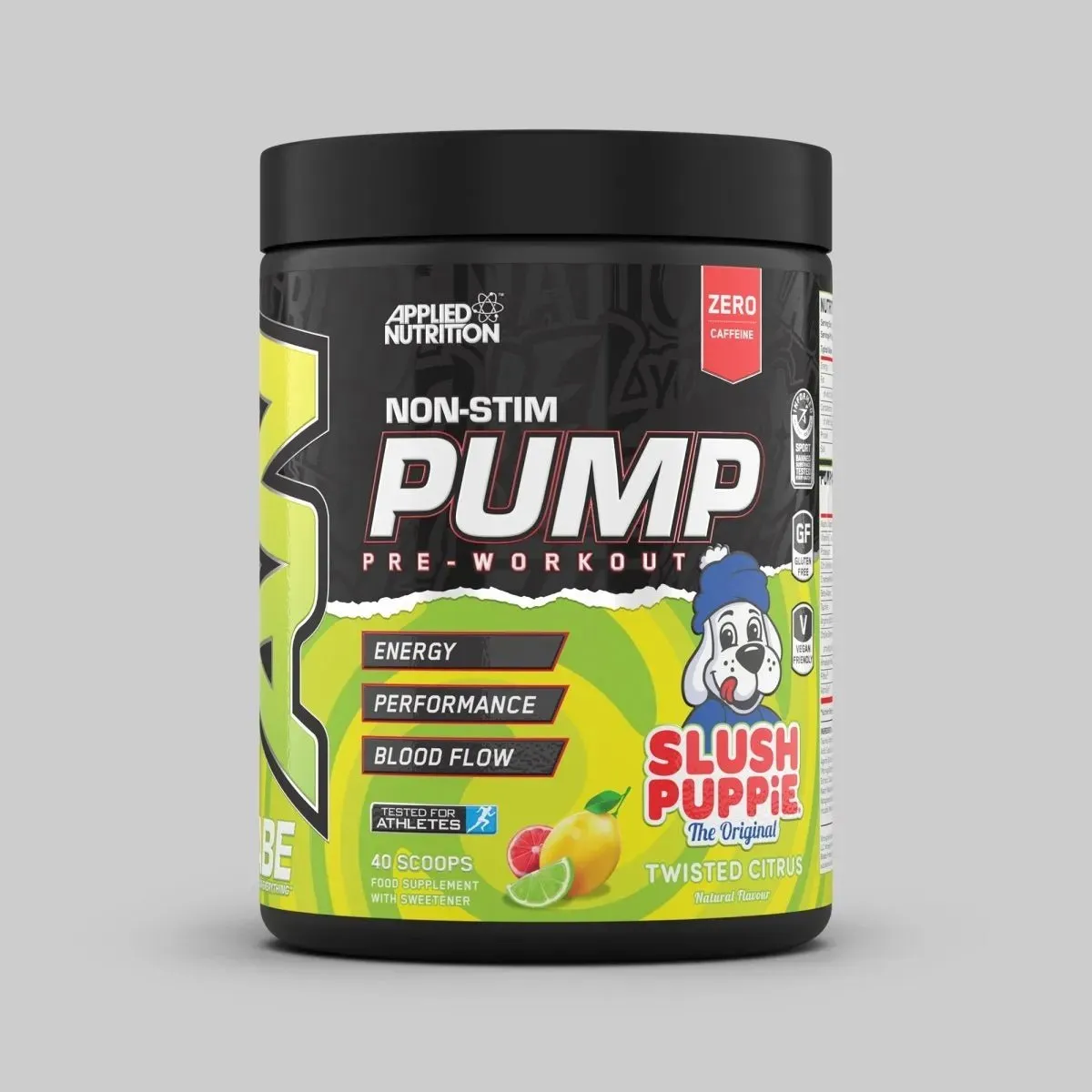 Applied Nutrition ABE Pump Zero Stim Pulver Blaue Razz 500g