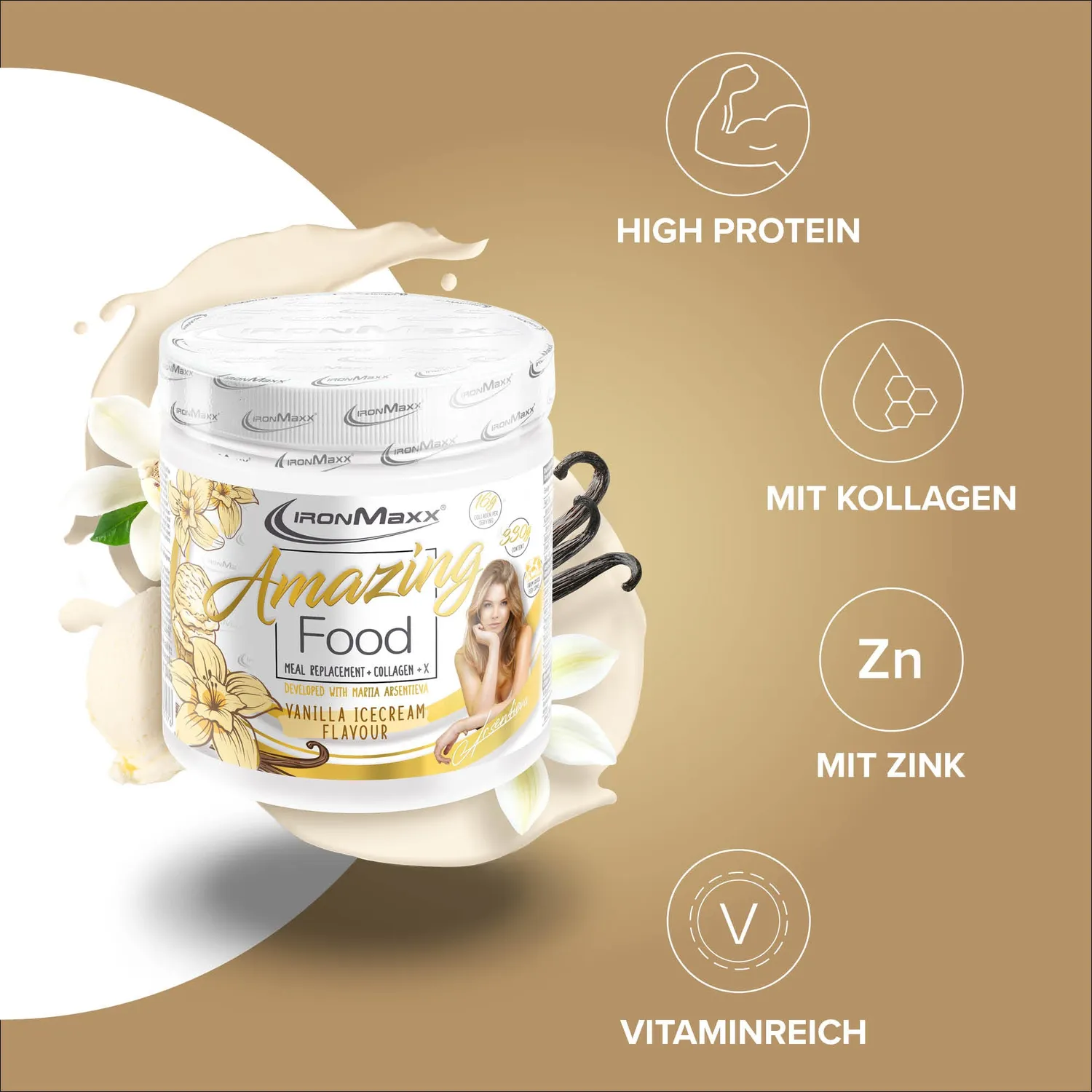 Iron Maxx Amazing Food 3er Bundle Protein-Mahlzeit