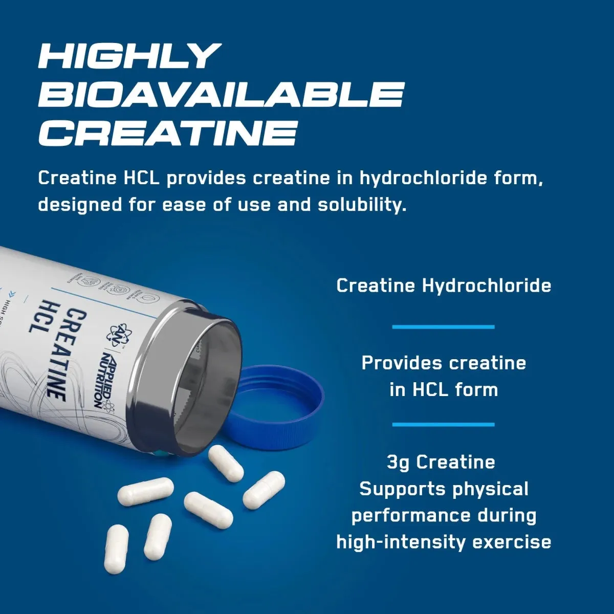 Applied Nutrition Creatine HCL Kapseln 180 Stück 3g