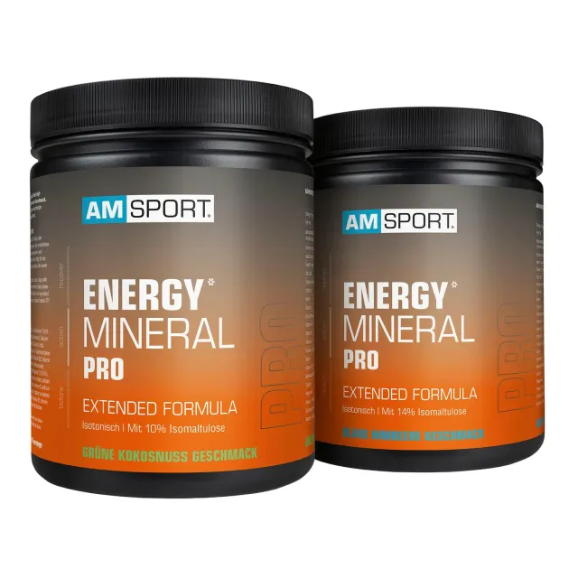 AMSPORT Energy Mineral Pro Drink Blaue Himbeere 990 g