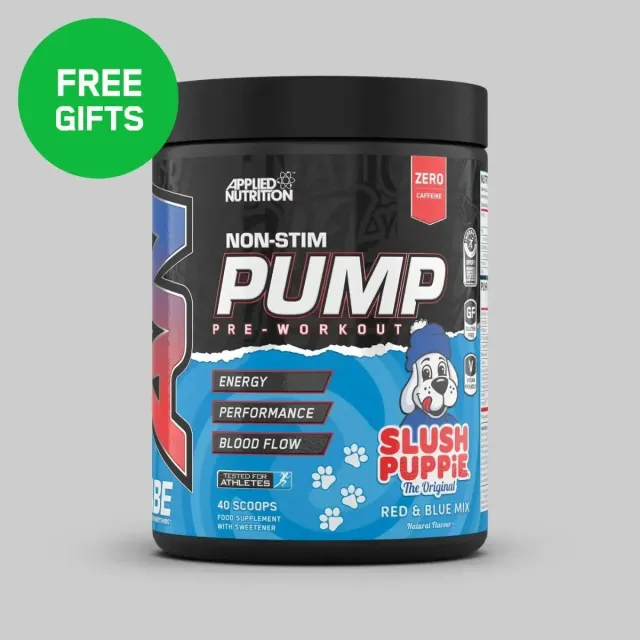 Applied Nutrition ABE Pump Zero Stim Pulver Blaue Razz 500g