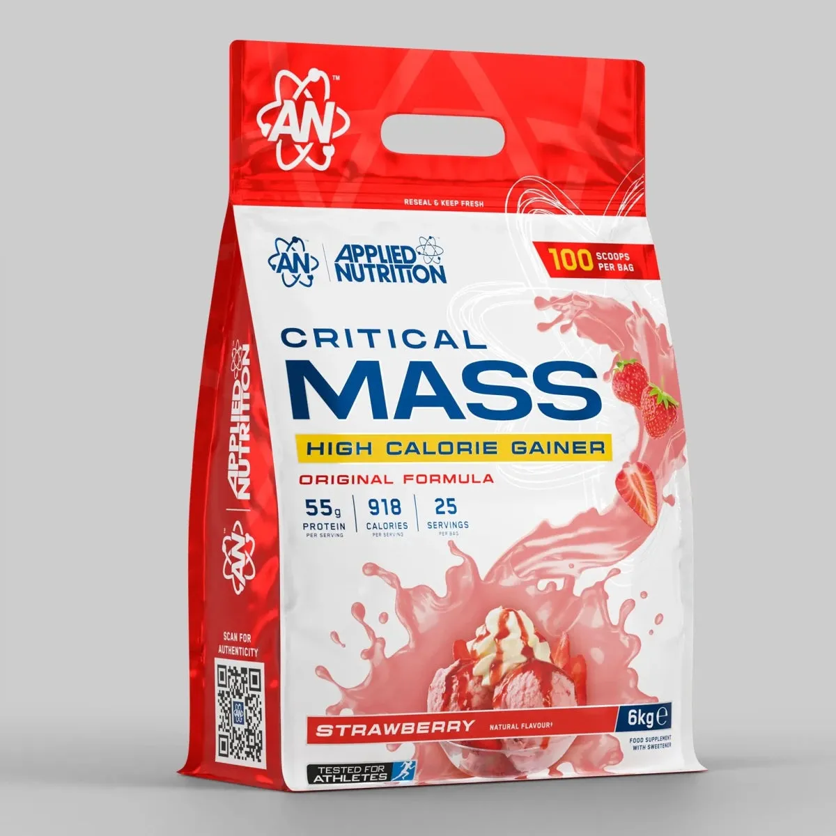Applied Nutrition Critical Mass Original 6kg Mass Gainer Banane