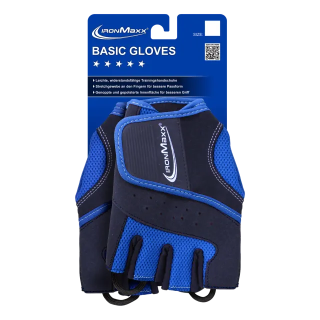 Iron Maxx Trainingshandschuhe Basic Men S/M Fitnesshandschuhe Grip