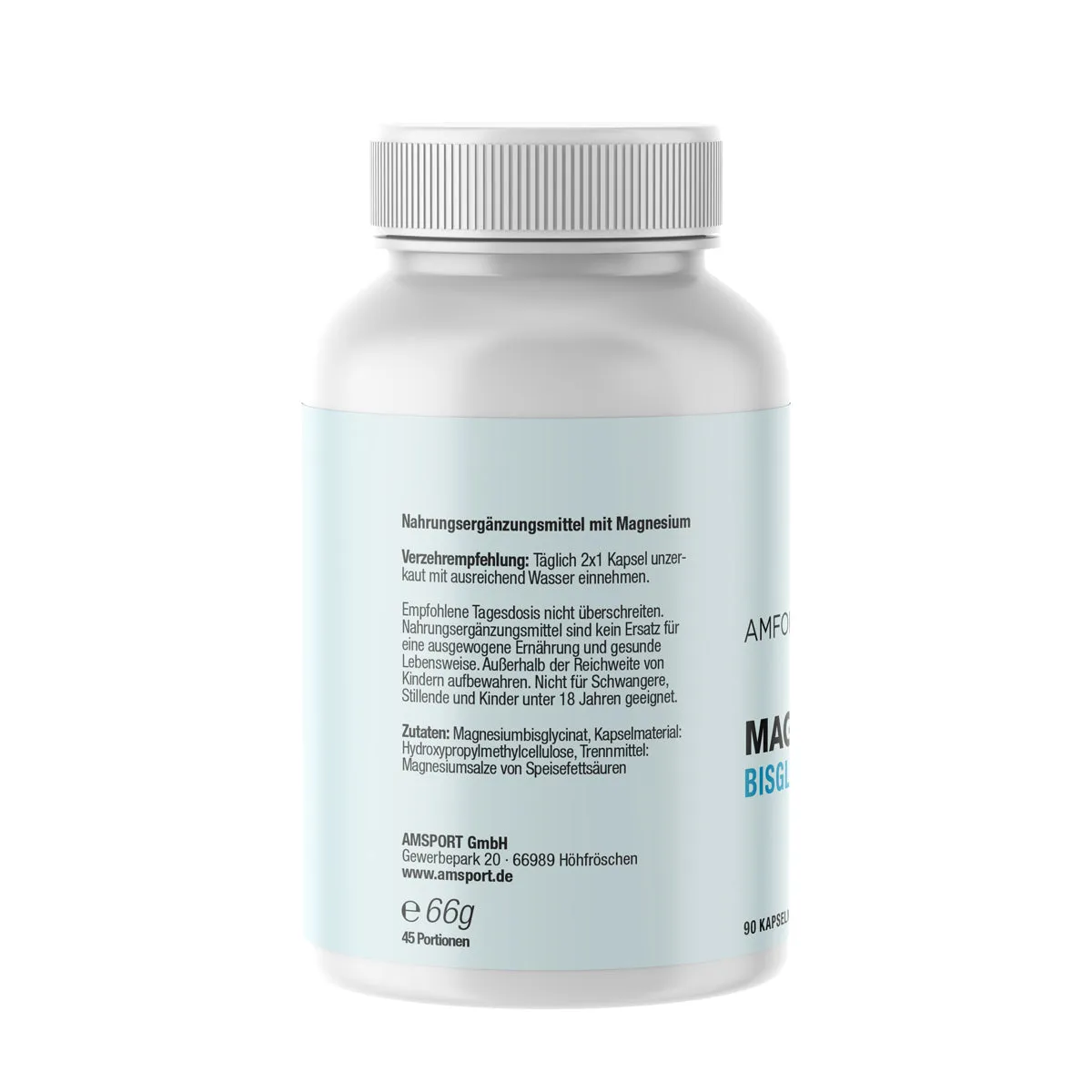 AMFORMULA Care Magnesium Bisglycinat Kapseln 90 Stk