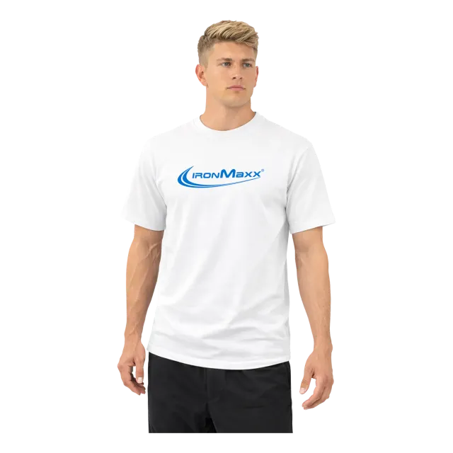 Iron Maxx Active Sports T-Shirt Herren Weiß M atmungsaktiv