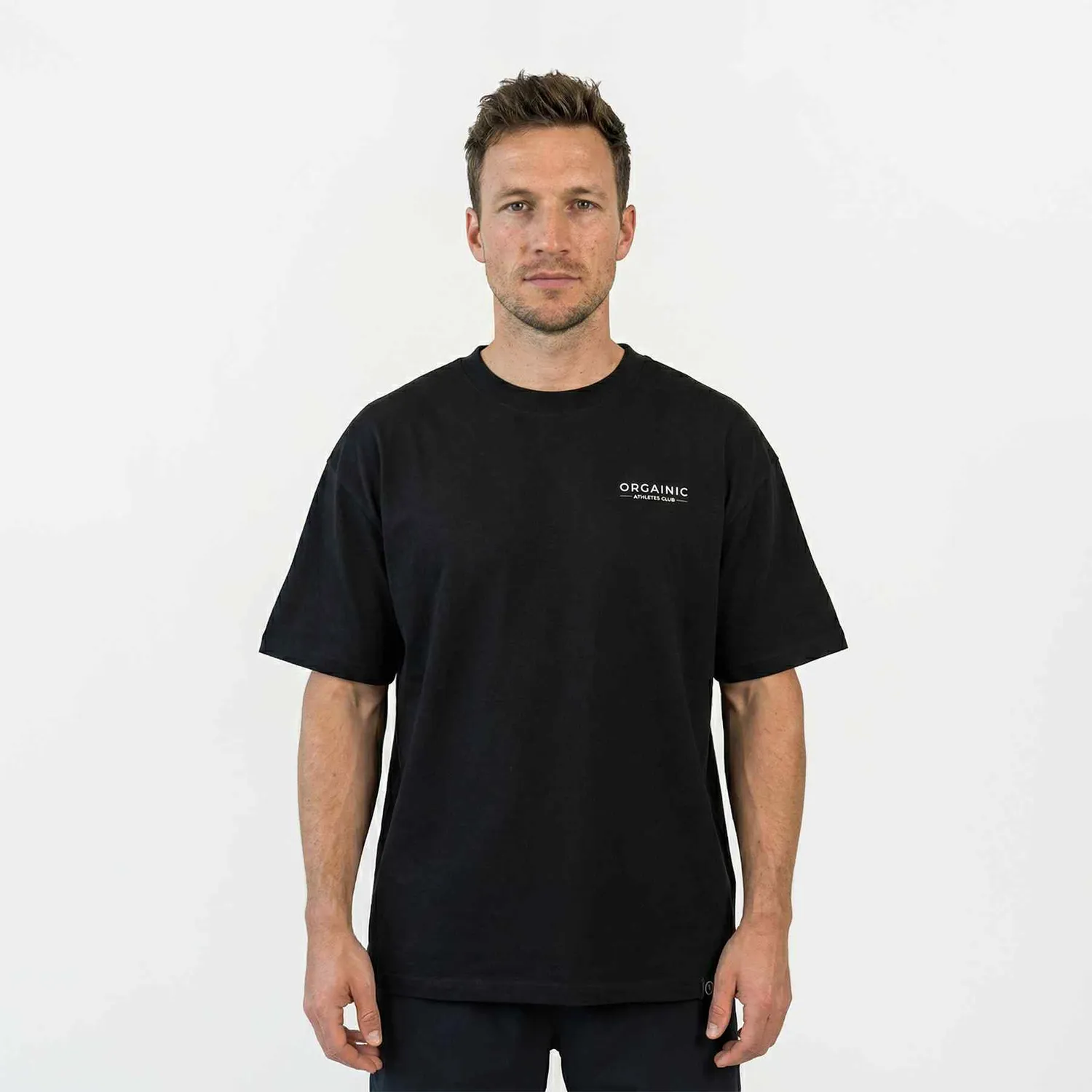 ORGAINIC Athletes Club T-Shirt oversize schwarz S-XL