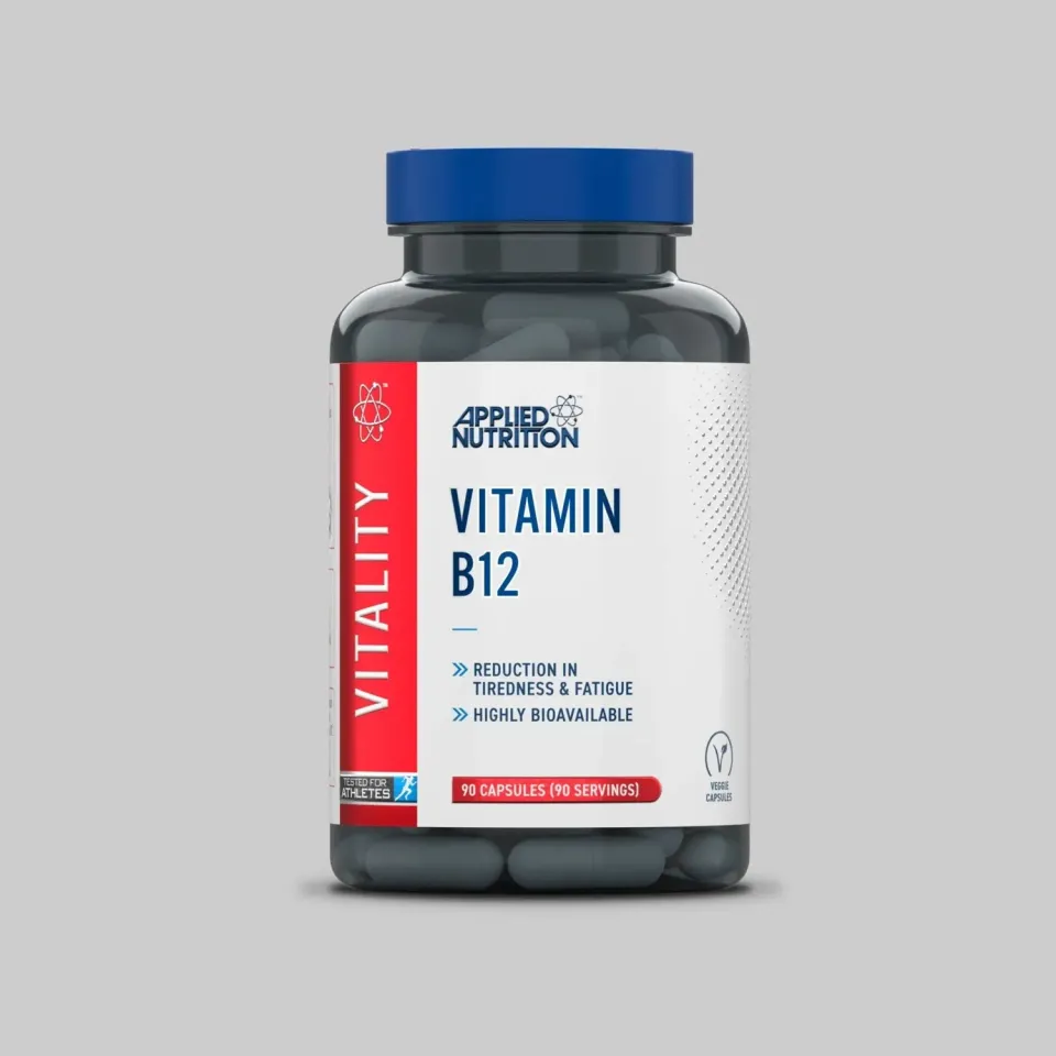 Applied Nutrition Vitamin B12 Kapseln 90 Stk hochdosiert vegan