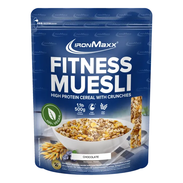 Iron Maxx Fitness Müsli Chocolate 500 g proteinreich