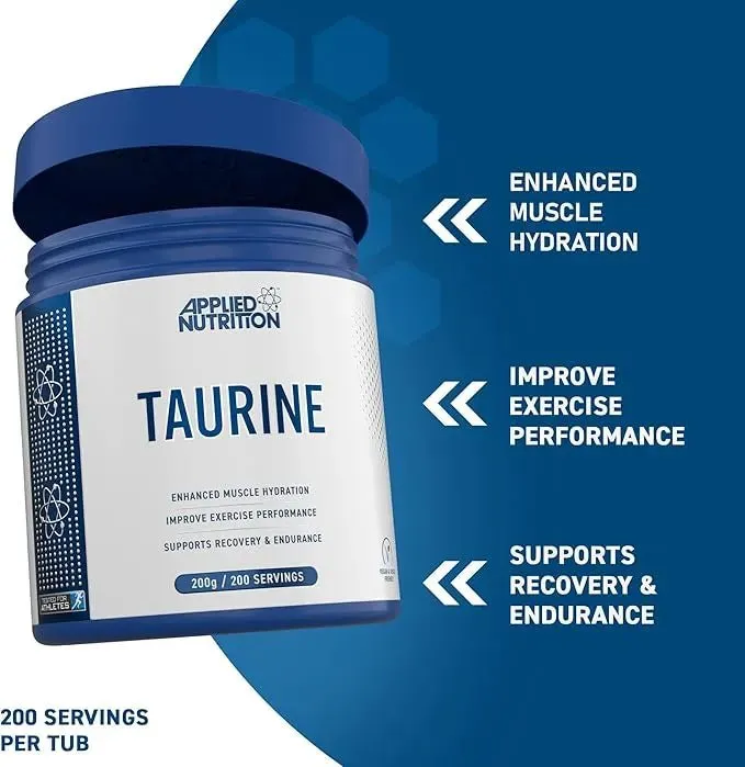 Applied Nutrition Taurin Pulver 200g 200 Portionen