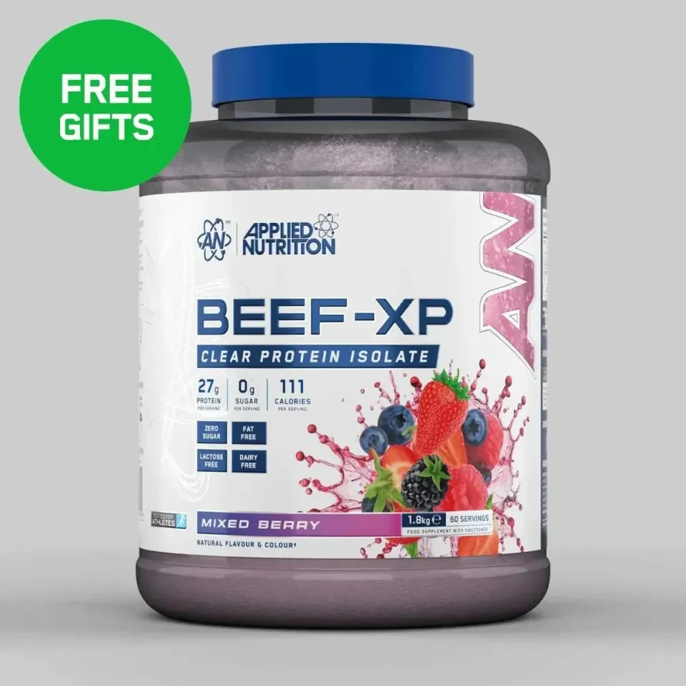 Applied Nutrition Beef-XP Clear Protein Blaue Himbeere 150g laktosefrei
