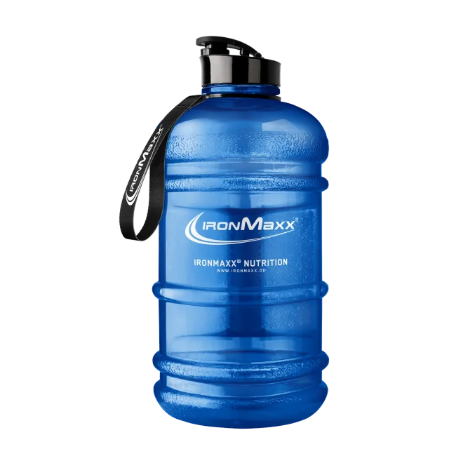 Iron Maxx Water Gallon Trinkflasche 2200 ml Blau BPA-frei