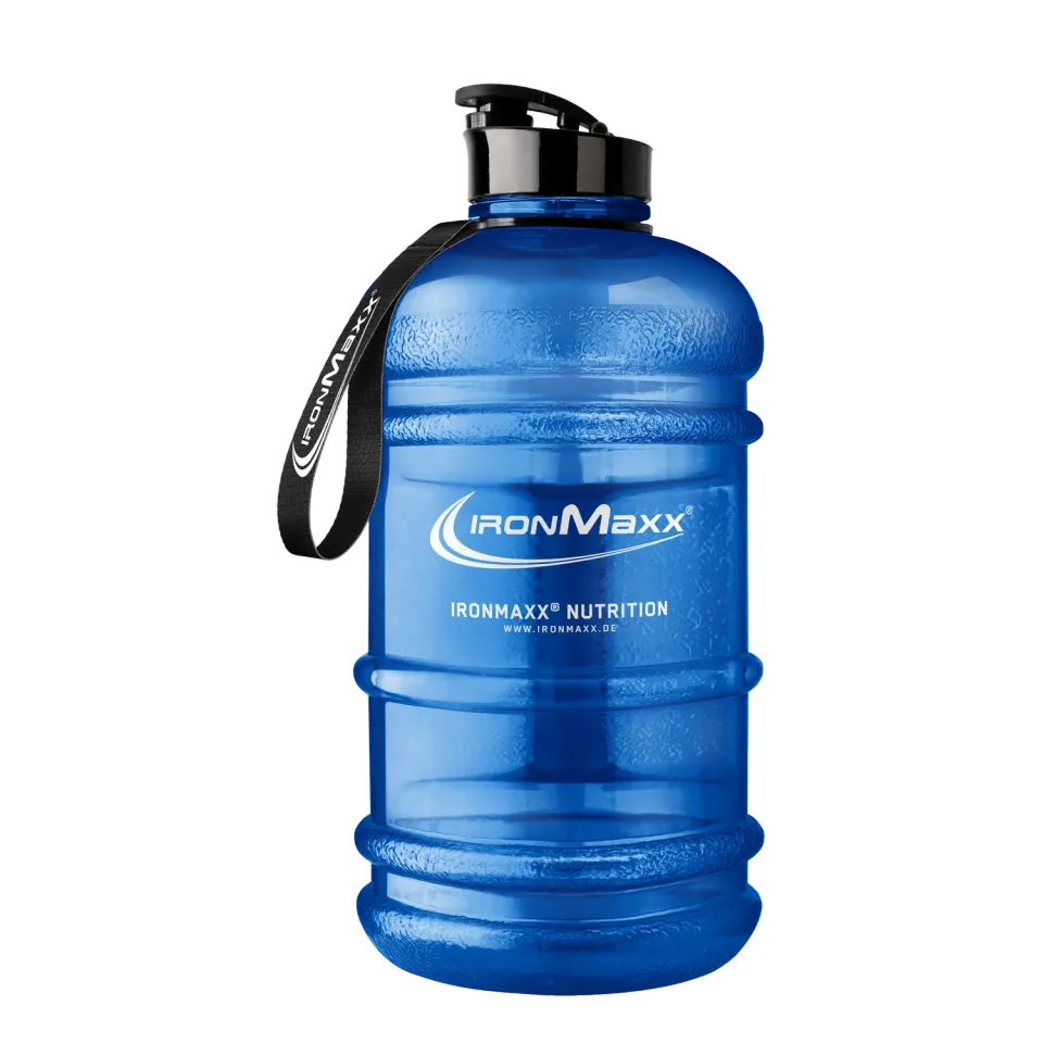 Iron Maxx Water Gallon Trinkflasche 2200 ml Blau BPA-frei