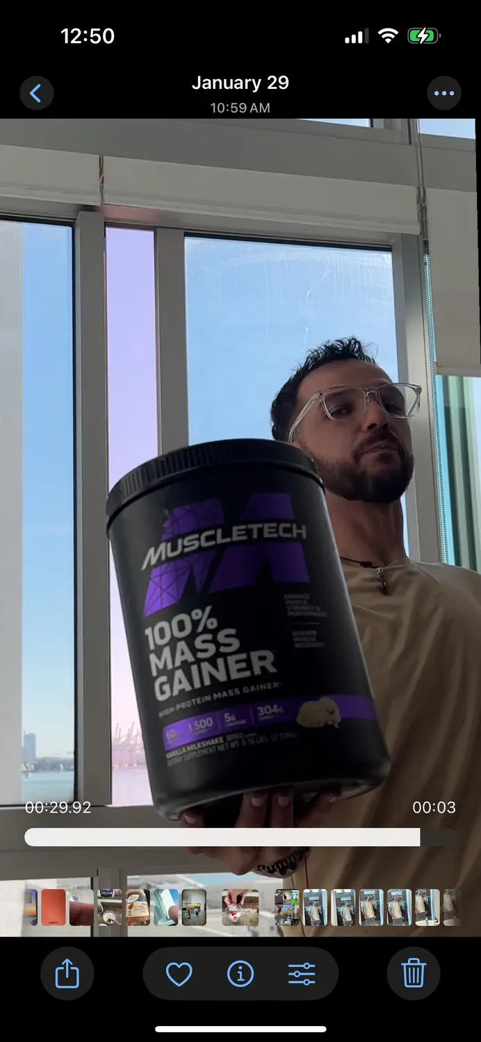 MuscleTech 100% Mass Gainer Weight Gainer