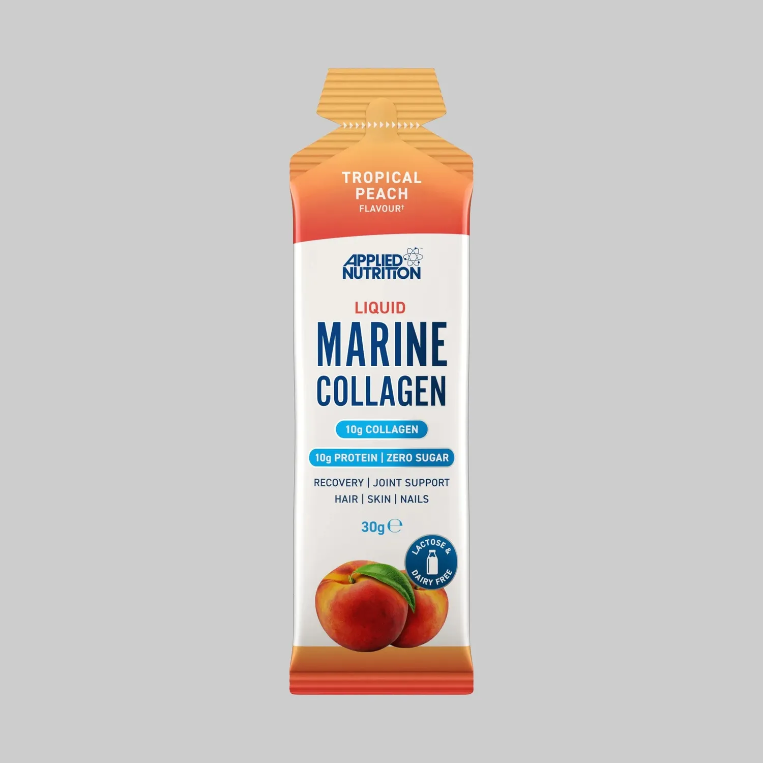Applied Nutrition Marine Collagen Liquid Peach 10x 10 g