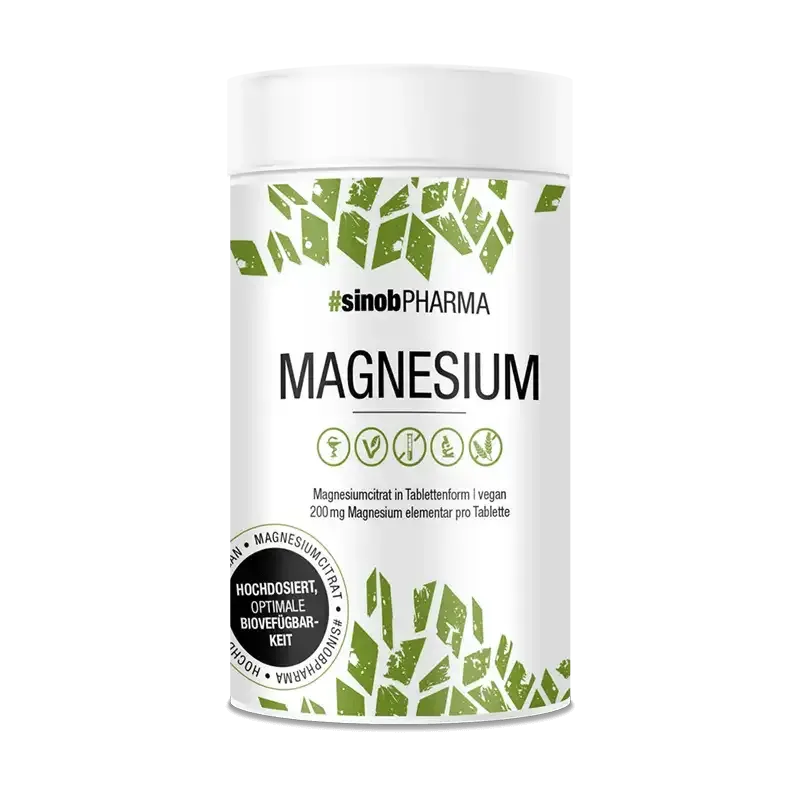 Body Star Magnesium Citrat Tabletten 120 vegan 200 mg
