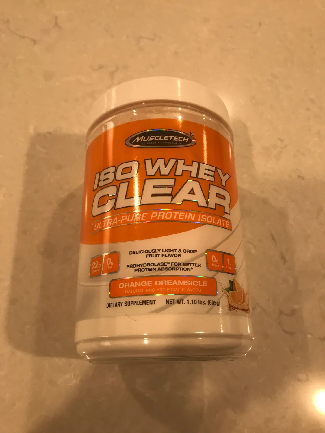 MuscleTech Iso Whey Clear Proteinpulver verschiedene Sorten leicht