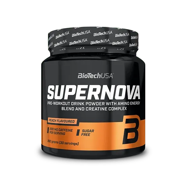 BioTechUSA SuperNova Pre-Workout Pulver 282 g zuckerfrei