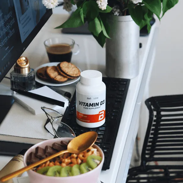 BioTechUSA Vitamin D3 Tabletten 60 Stück 2000 IE