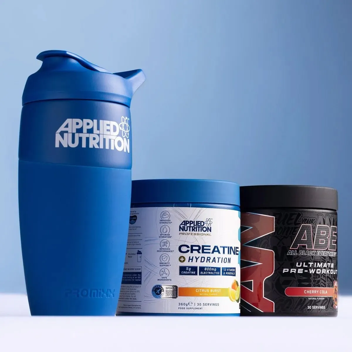 Applied Nutrition Edelstahl-Shaker 750ml für kalte Shakes