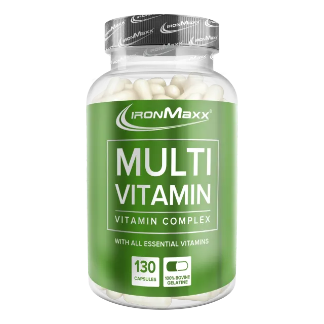 Iron Maxx Multivitamin Kapseln 130 Stück mit 12 Vitaminen