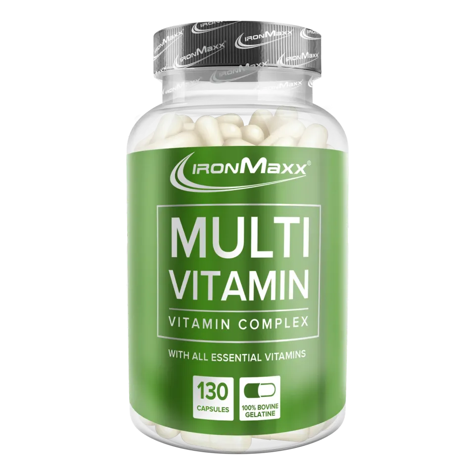 Iron Maxx Multivitamin Kapseln 130 Stück mit 12 Vitaminen