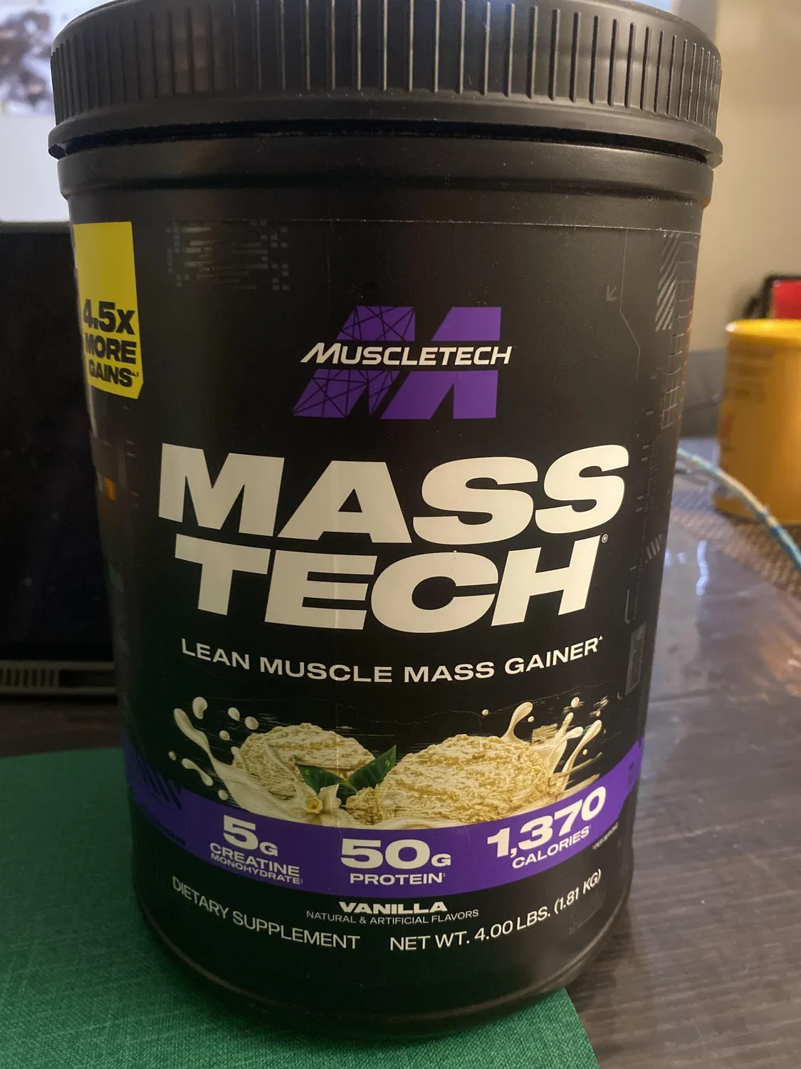 MuscleTech Mass-Tech Weight Gainer – 1370 kcal