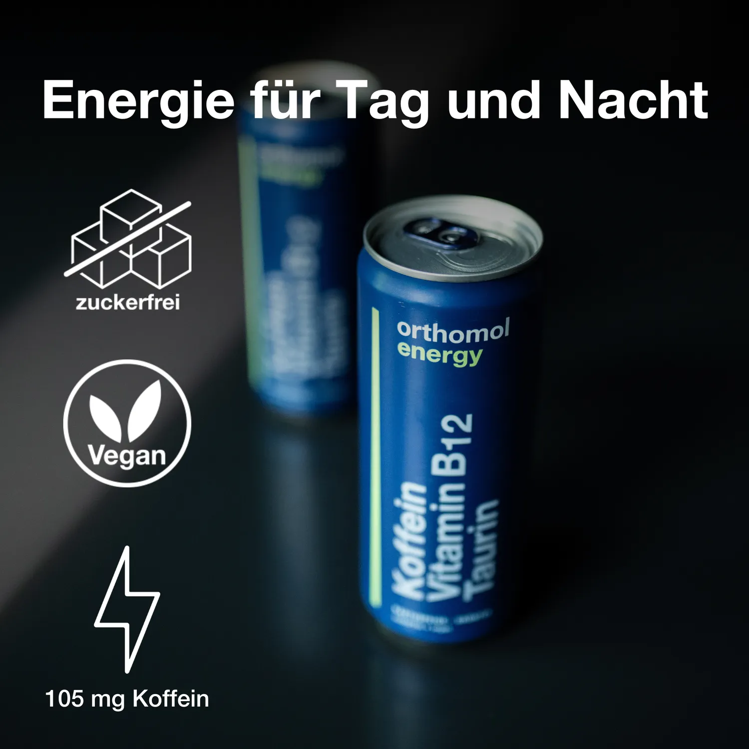 Orthomol Energy Energy-Drink 12 x 330 ml – zuckerfrei