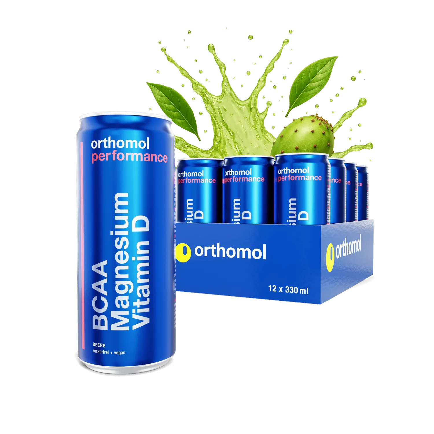 Orthomol Energy Energy-Drink 12 x 330 ml – zuckerfrei
