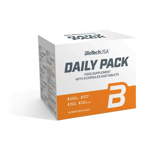 BioTechUSA Daily Pack Multivitamin Päckchen 30 Päckchen