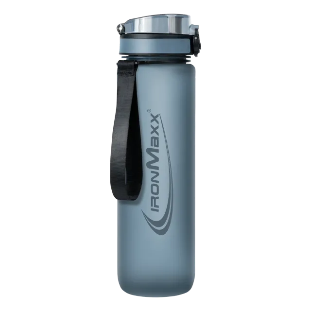 Iron Maxx Sport Water Bottle Trinkflasche 1000ml Blau BPA-frei