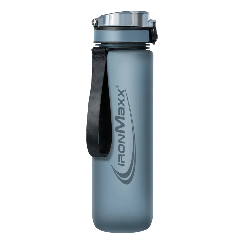 Iron Maxx Sport Water Bottle Trinkflasche 1000ml Blau BPA-frei