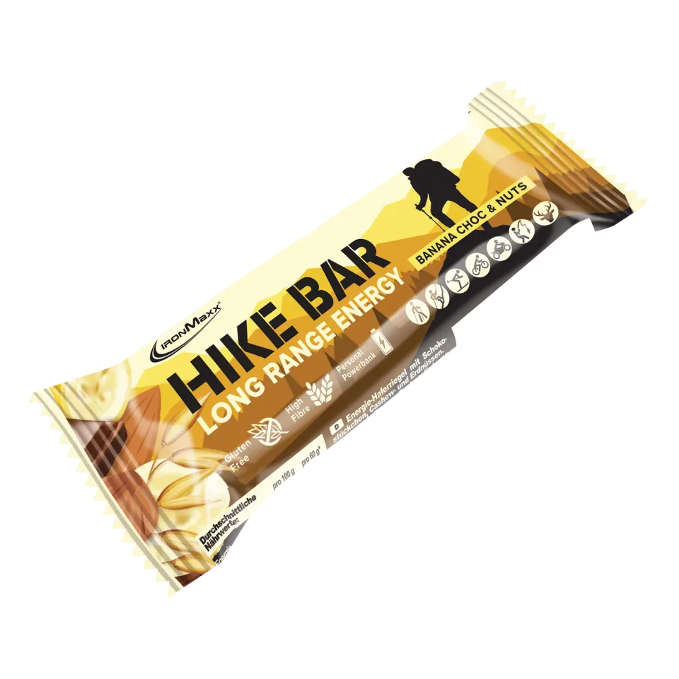 Iron Maxx Hike Bar Proteinriegel Banana Choc & Nuts 60 g vegan