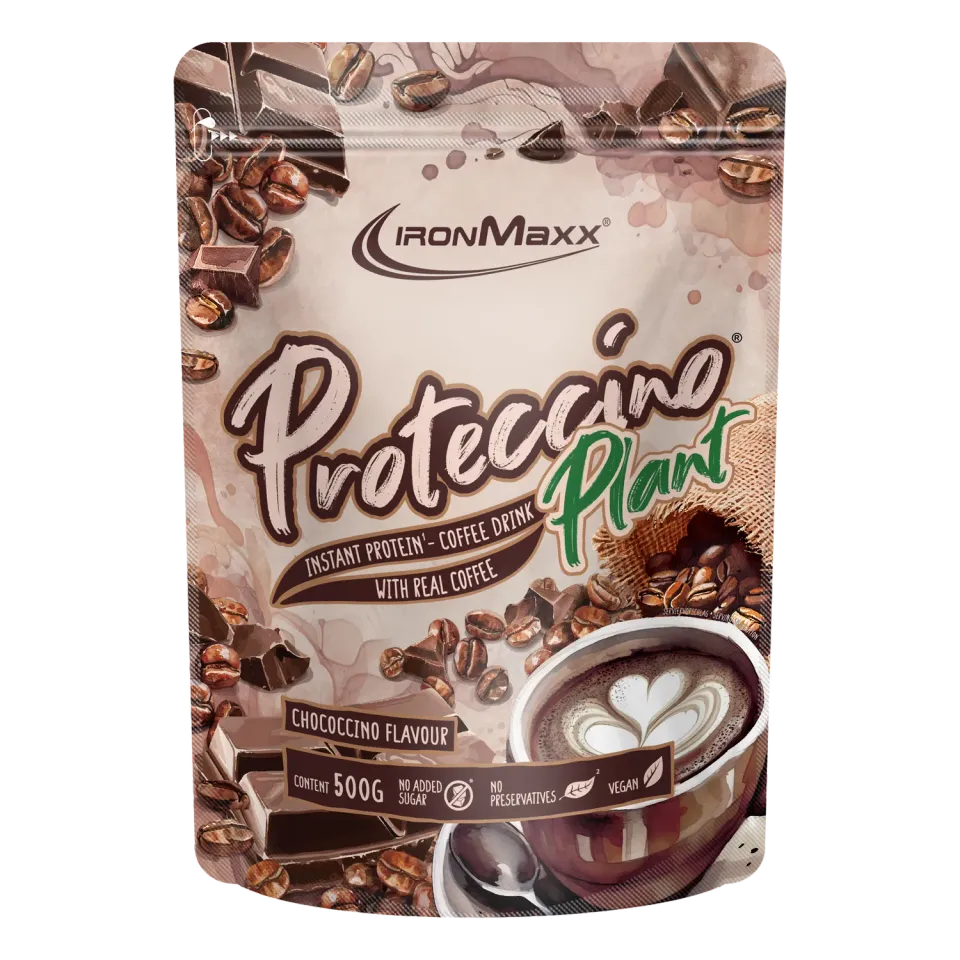 IronMaxx Proteccino Plant Protein Coffee 500g Chococcino