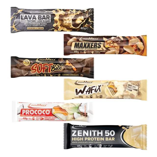 Iron Maxx Protein Bar Discovery Bundle Proteinriegel 6er Mix High Protein