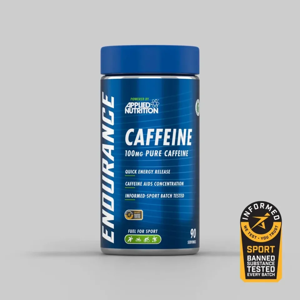 Applied Nutrition Endurance Koffein Kapseln 100mg 90 Kapseln