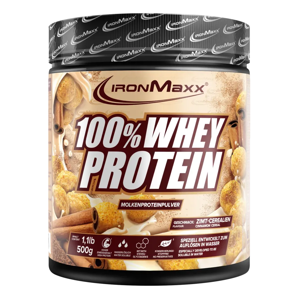 Iron Maxx 100% Whey Protein Cinnamon Cereal 500g Whey Pulver