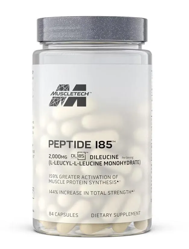 MuscleTech Peptide 185 Muskelaufbau Supplement DL-185 Dileucin