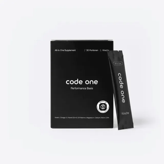Code One Monatspackung Mikronährstoffpulver Kirsche