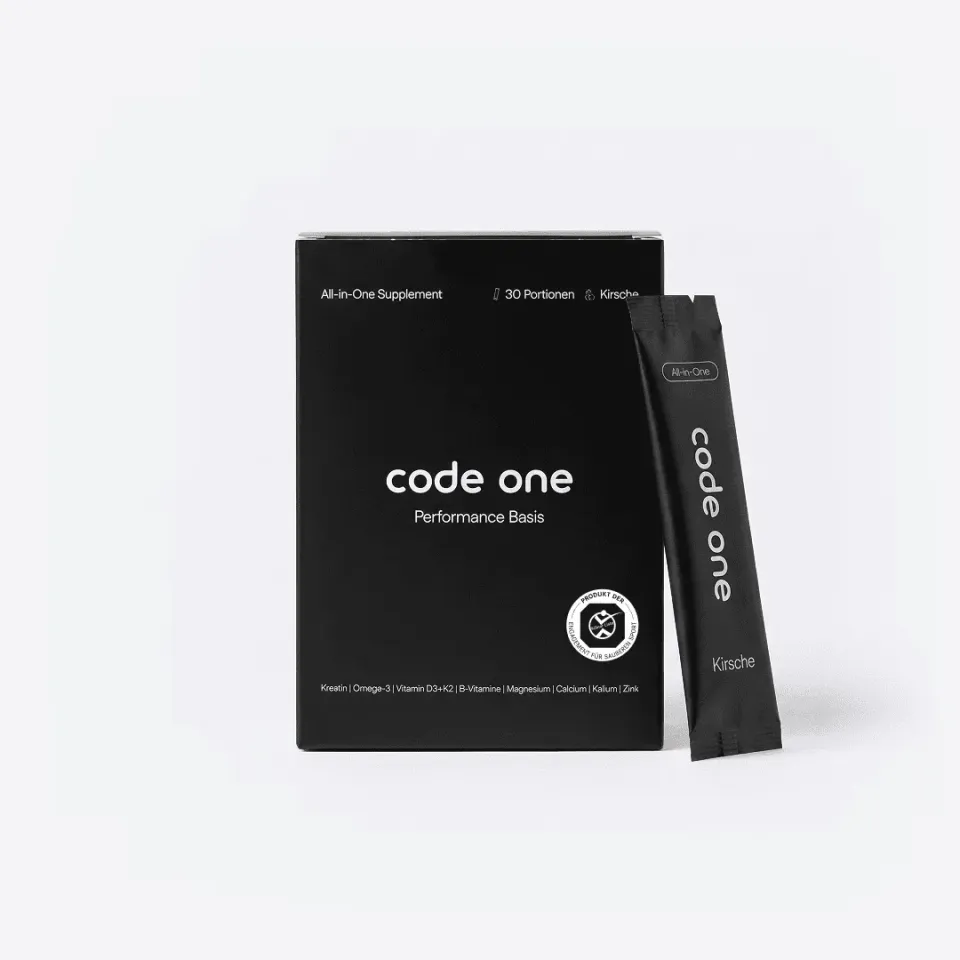 Code One Monatspackung Mikronährstoffpulver Kirsche