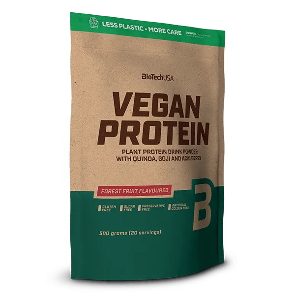 Body Star Vegan Protein 500 g Schokolade-Zimt pflanzlich