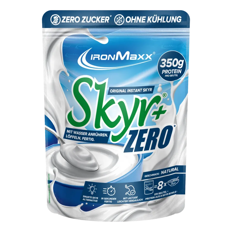 Iron Maxx Skyr+ Zero Skyr-Pulver Neutral 500g Cremig