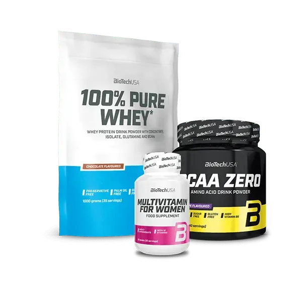 Body Star Muskeldefinition-Pack Fitness-Set für Frauen 3-teilig