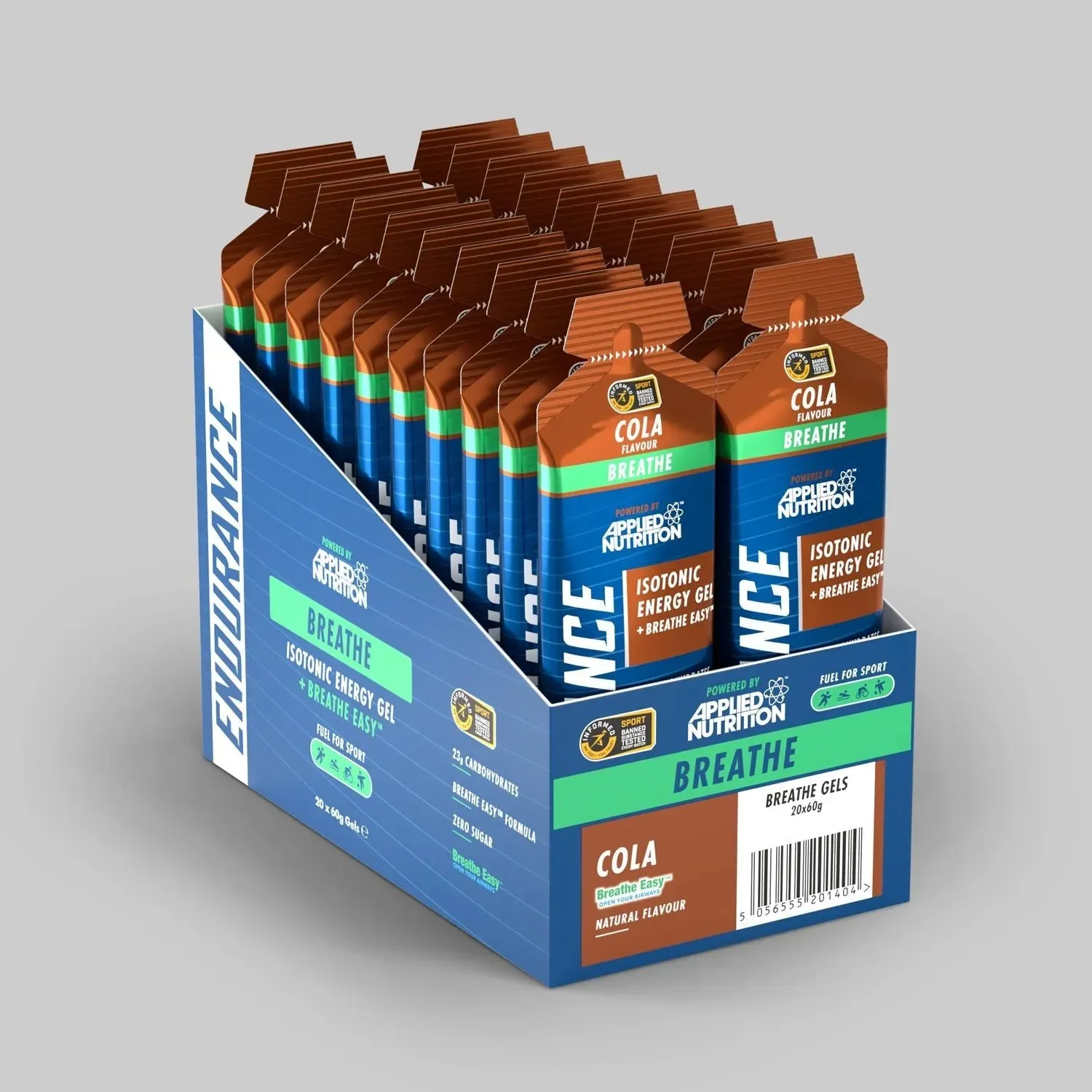 Applied Nutrition Breathe Isotonic Energy Gel Johannisbeere