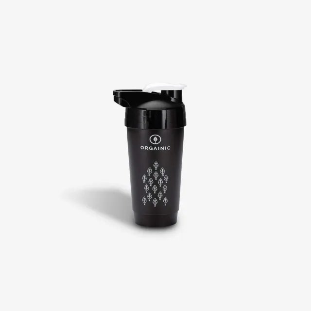 ORGAINIC Shaker 700 ml Schwarz ohne Kugel