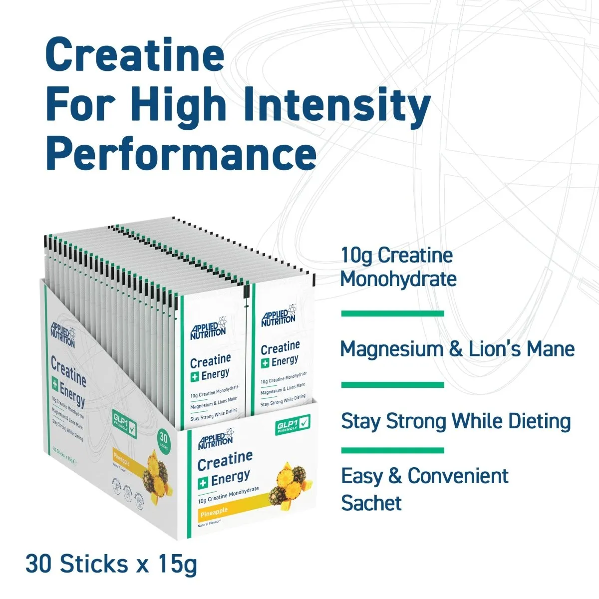 Applied Nutrition Creatine Energy Gel Ananas 1 Stick