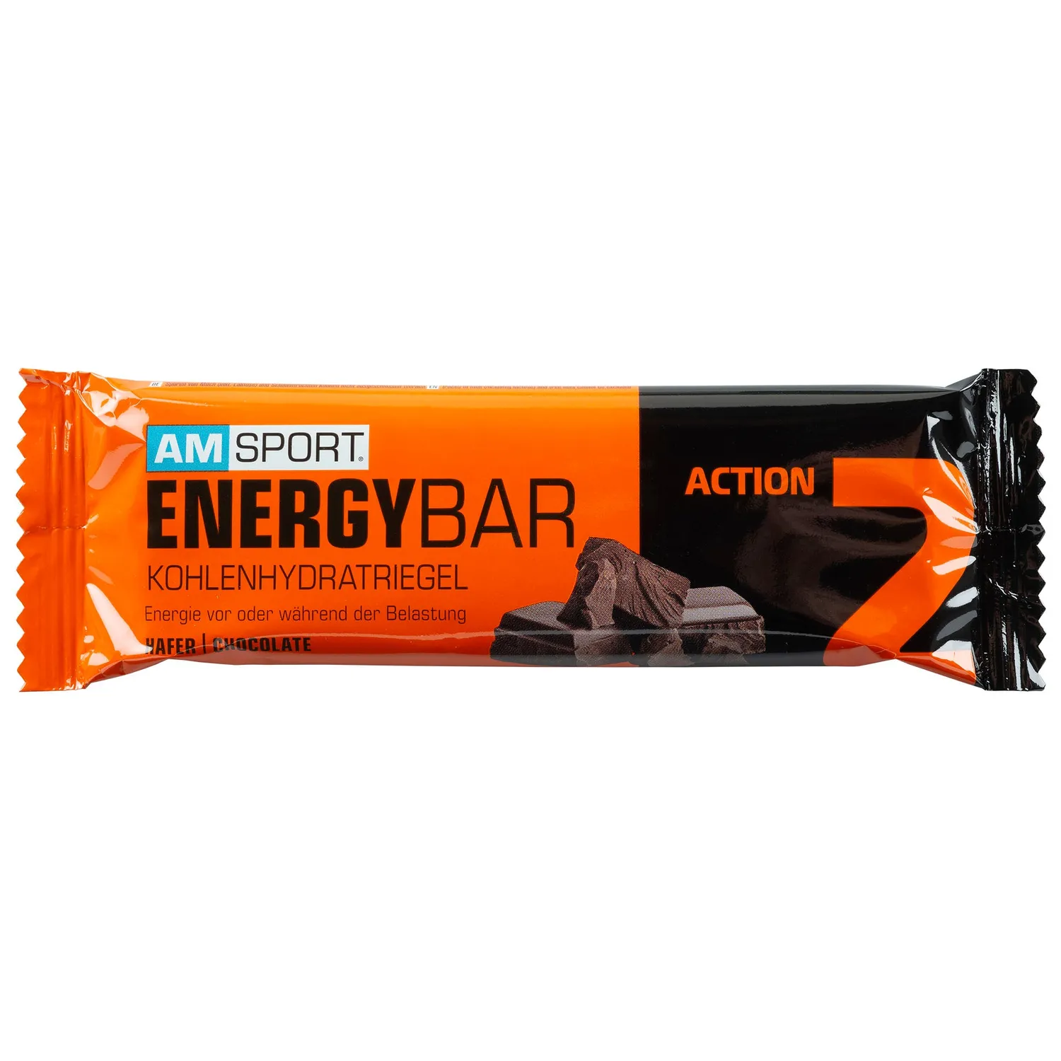 AMSPORT Energy Bar 60 g Riegel Schokolade Kohlenhydrate