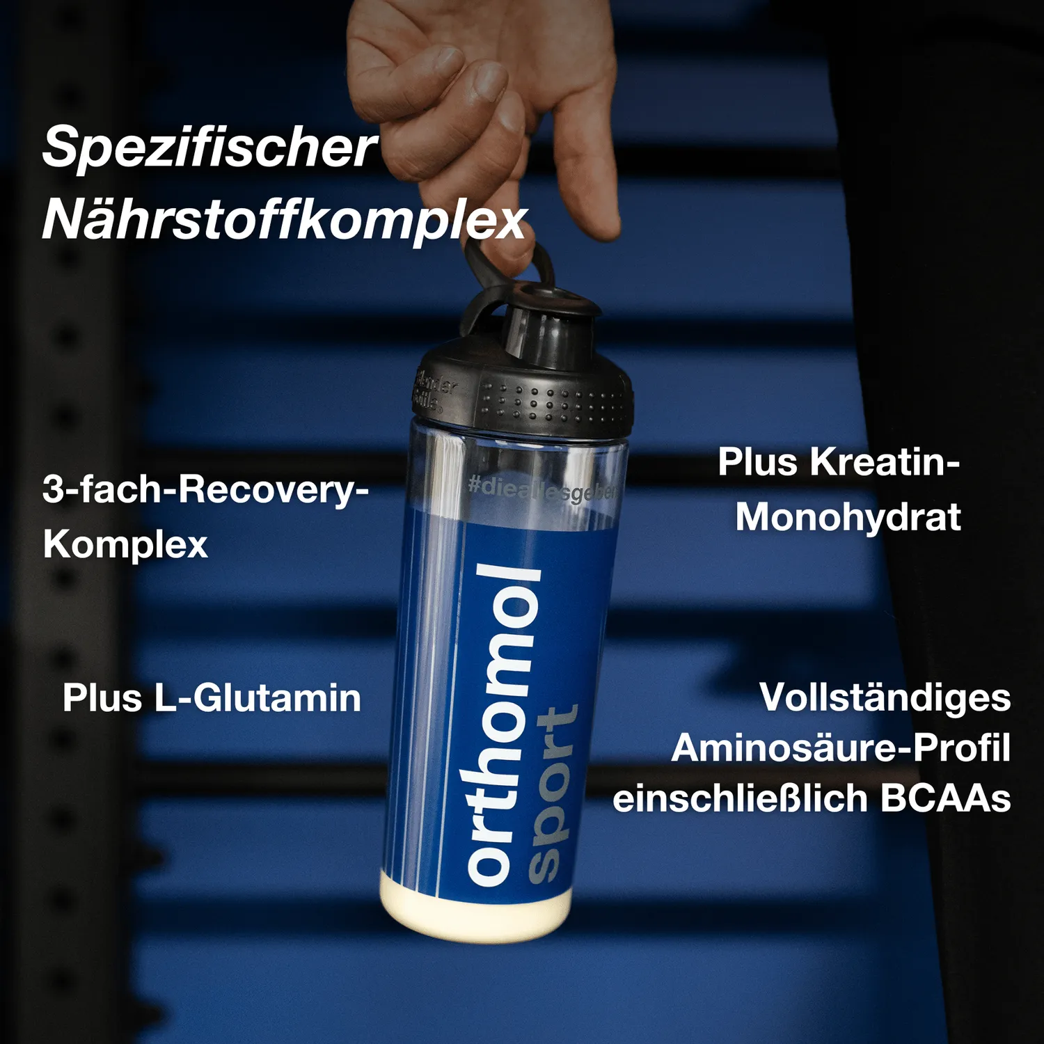 Orthomol Sport protein Proteinpulver Vanille 16 Portionen – Whey