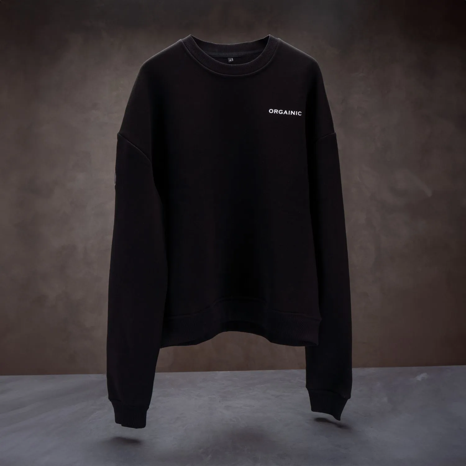 ORGAINIC Pump Cover Sweater M Schwarz Baumwolle